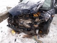 На трассе в Башкирии столкнулись две отечественные легковушки