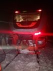 В Башкирии авто выехало на железнодорожные пути и застряло перед поездом