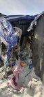 53-летний водитель пострадал после опрокидывания тягача в кювет под Уфой