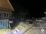 В Башкирии в сгоревшем доме нашли тело 66-летнего мужчины