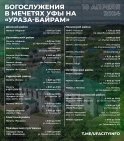 Ураза-байрам в Уфе: где пройдут богослужения