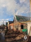 В Уфе сгорели дом и гараж