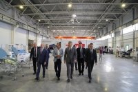 Радий Хабиров посетил новый комплекс по производству медицинской мебели в Уфе