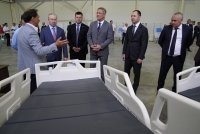 Радий Хабиров посетил новый комплекс по производству медицинской мебели в Уфе