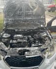 В городе Башкирии вспыхнул автомобиль, водитель сильно обгорел