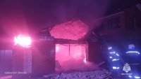 В Уфе 43-летний мужчина пострадал при пожаре