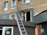 25 человек эвакуировали при пожаре в девятиэтажке в Уфе