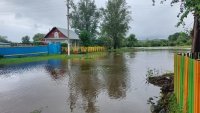 В Башкирии с затопленного участка эвакуировали многодетную семью