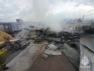 В Башкирии сгорела «Газель» с арбузами