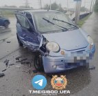 В Уфе два человека пострадали при столкновении двух легковушек