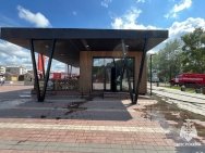 В Башкирии загорелась бургерная