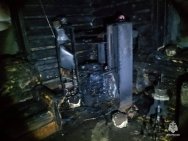 В Башкирии при пожаре погибли бабушка и ее четырехлетний внук