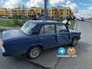 В Уфе водитель мопеда попал в больницу после столкновения с легковушкой