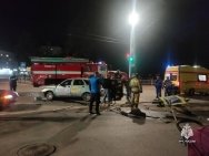 Один пассажир скончался в столкновении двух автомобилей в Уфе