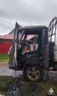 В районе Башкирии загорелся УАЗ