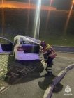 Два человека пострадали в ДТП с автобусом и такси в Уфе