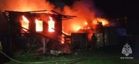 Два человека пострадали при пожаре в Башкирии