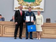 В Уфу прибыл глава Оренбурга Сергей Салмин