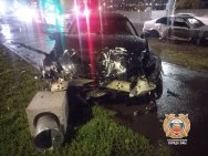 Два пассажира и водитель пострадали в лобовом ДТП в Уфе