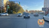 В Уфе водитель иномарки сбил 13-летнего школьника на светофоре