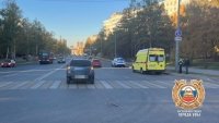 В Уфе водитель иномарки сбил 13-летнего школьника на светофоре