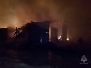 600 тонн сена сгорело в районе Башкирии