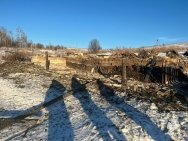 В Башкирии в развалах сгоревшего дома обнаружили тело мужчины