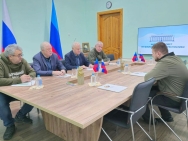 Константин Толкачев провел встречу с главами парламентов ДНР и ЛНР