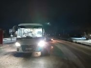 Под Уфой пьяный водитель врезался в пассажирский автобус