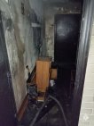 В Башкирии при пожаре в многоквартирном доме пострадали женщина с 11-летним ребенком