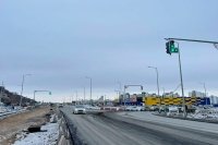 В Уфе запустили движение на новом участке дороги по улице Пугачева