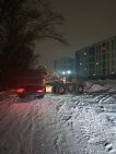 Глава района Уфы ответил на жалобы жителей по поводу сброшенного на берегу реки снега в Кузнецовском затоне