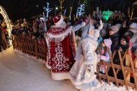 В Уфе более 165 тысяч человек посетили резиденцию Деда Мороза