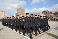 В Уфе состоялась первая репетиция парада Победы