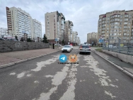 В Уфе водитель «БМВ» сбил семилетнюю девочку