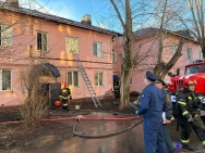 В Башкирии в страшном пожаре погибли двое мужчин