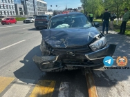 В Уфе в ДТП пострадал 57-летний мужчина