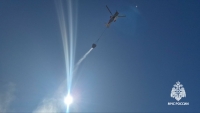 Пожар в Уфе локализовали на площади 800 квадратных метров