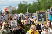 Около 200 тысяч человек приняли участие в шествии «Бессмертного полка» в Уфе