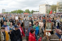 Около 200 тысяч человек приняли участие в шествии «Бессмертного полка» в Уфе