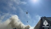 Пожар в Уфе локализовали на площади 800 квадратных метров