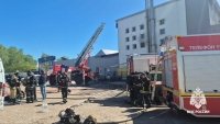 Пожар в Уфе локализовали на площади 800 квадратных метров