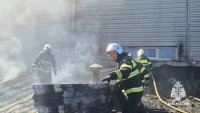 Пожар в Уфе локализовали на площади 800 квадратных метров