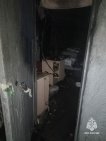 51-летнего мужчину госпитализировали с отравлением продуктами горения при пожаре в Уфе