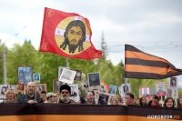 Около 200 тысяч человек приняли участие в шествии «Бессмертного полка» в Уфе