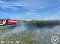 За сутки в Башкирии произошло три возгорания сухой растительности