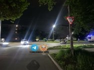 Автомобиль перевернулся в лобовом ДТП в Уфе