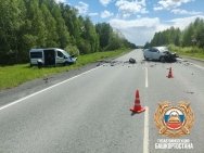 Три человека пострадали в ДТП на трассе в Башкирии