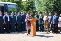 В Башкирии простились с погибшим на СВО пожарным