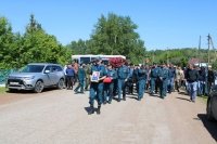 В Башкирии простились с погибшим на СВО пожарным